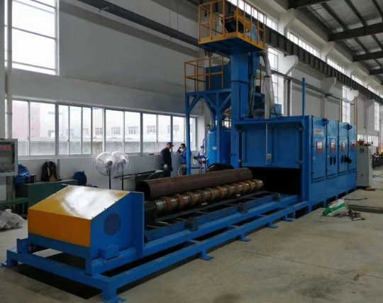 宜宾喷砂机在管道除锈中的现场施工应用